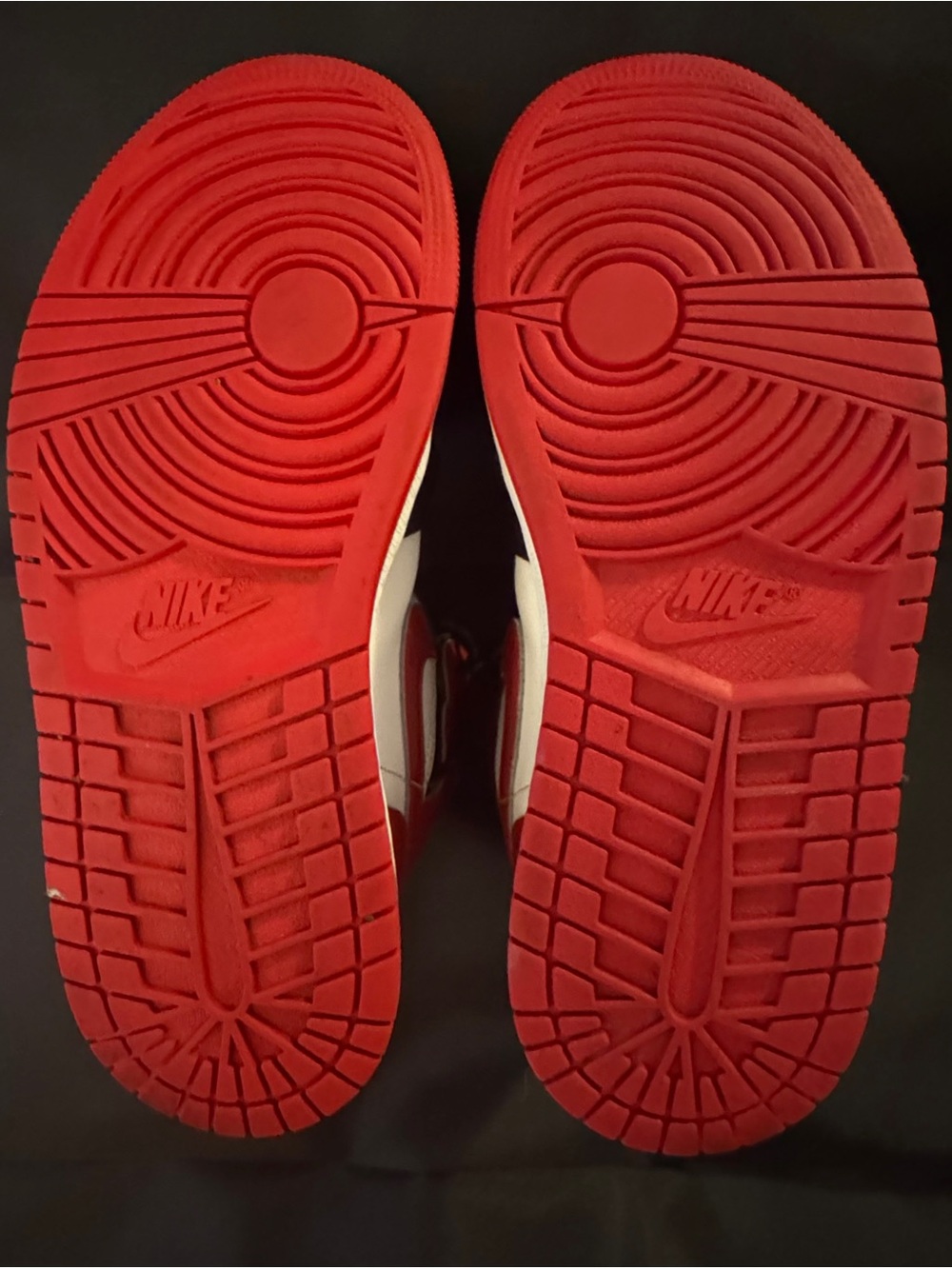 Nike Air Jordan 1 Mid SE Shoes Patent Bred Black Red White Men 8.5 Women 7. - Picture 11 of 16